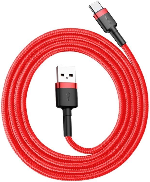 Câble pour téléphone Baseus Cafule Charge Rapide USB vers Type-C USB 2A (2M) reconditionné - Reebelo France
