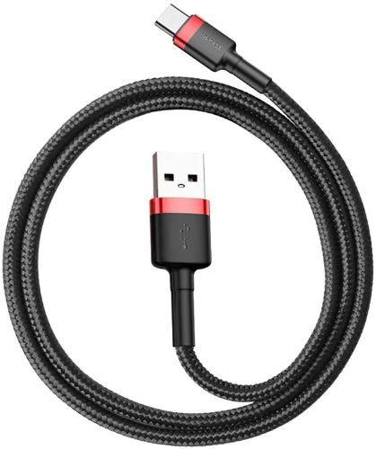 Câble pour téléphone Baseus Cafule à charge rapide USB vers Type-C USB 3A (1M) reconditionné - Reebelo France