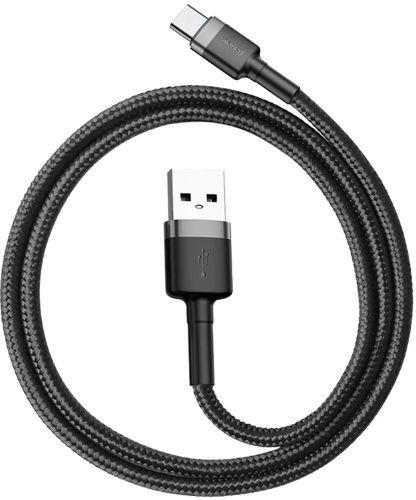 Câble pour téléphone Baseus Cafule à charge rapide USB vers Type-C USB 3A (1M) reconditionné - Reebelo France