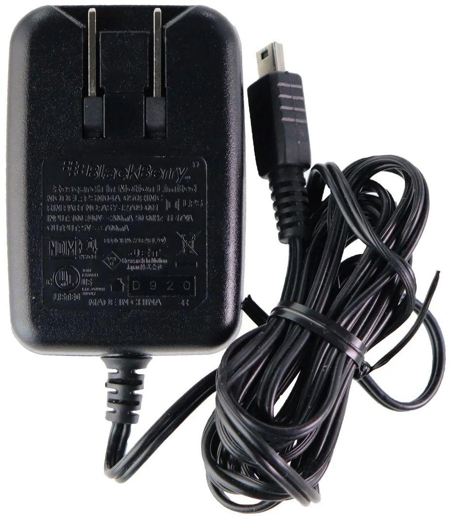 Chargeur secteur BlackBerry PSM04A-050RIMC avec connexion Mini USB reconditionné - Reebelo France