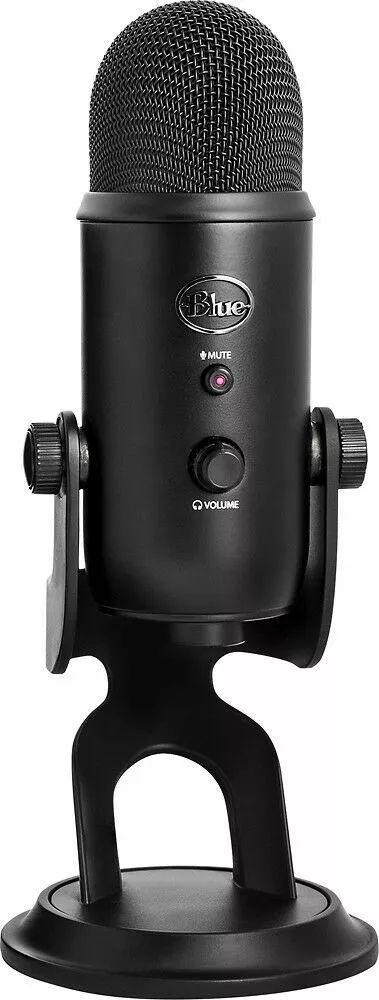 Microphone à condensateur électret USB multi-directionnel Blue Yeti reconditionné - Reebelo France