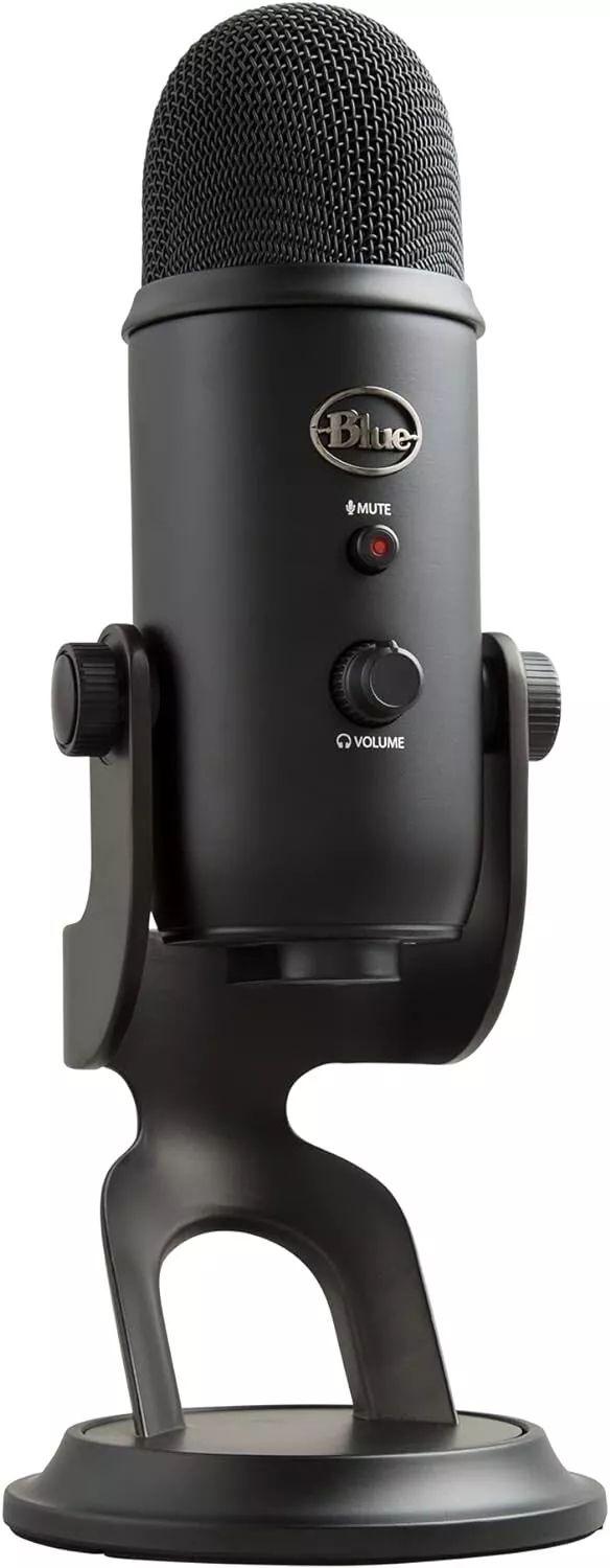 Microphone à condensateur électret USB multi-directionnel Blue Yeti reconditionné - Reebelo France