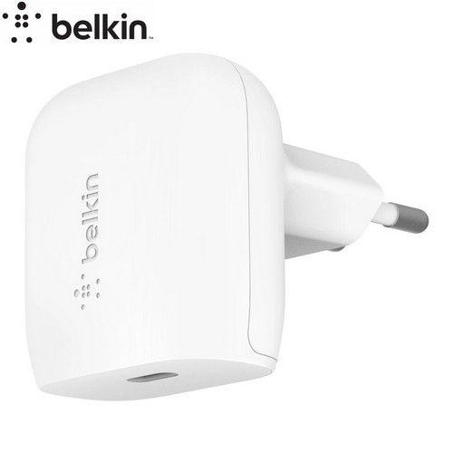Chargeur Secteur Belkin BOOST CHARGE 20W USB-C PD Pour Samsung Google MacBook Air reconditionné - Reebelo France