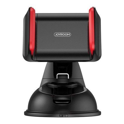 Support Voiture Joyroom Ventouse 360° Universel Support Téléphone Fixation Pare-brise Noir & Rouge reconditionné - Reebelo France