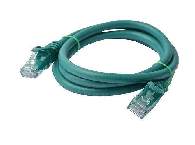 Câble 8Ware CAT6A 1m - Vert RJ45 Ethernet Réseau LAN UTP Cordon de brassage sans accroc reconditionné - Reebelo France