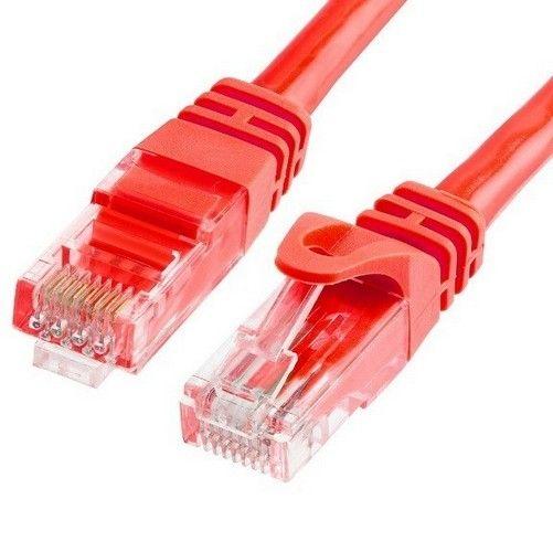 Câble Astrotek CAT6 25cm/0.25m - Rouge Premium Cordon de brassage Ethernet réseau LAN UTP RJ45 26AWG Gaine CU reconditionné - Reebelo France