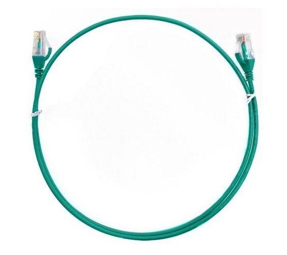 Câble Ultra Fin 8ware CAT6 0,25m / 25cm - Couleur Verte, Cordon de Brassage Réseau Ethernet RJ45 UTP Premium 26AWG pour Données Uniquement, non compatible PoE reconditionné - Reebelo France