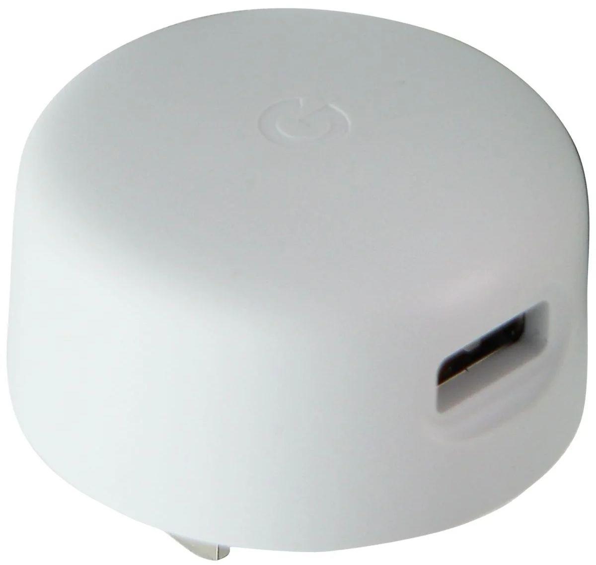 Google (5V/1.5A) 7.5W Single USB Round Wall Adapter/Charger (G17BW) reconditionné - Reebelo France