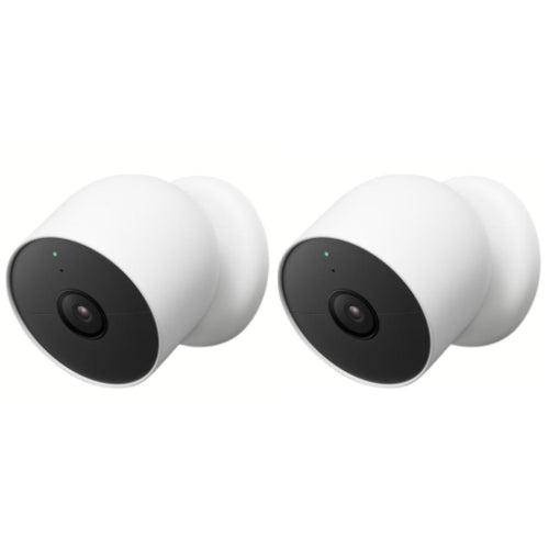 Google Nest Cam Extérieure ou Intérieure (2 pièces) reconditionné - Reebelo France