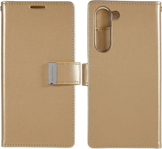 Goospery Rich Diary Wallet Phone Case for Samsung Galaxy S23 reconditionné - Reebelo France