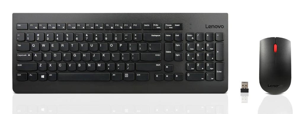 Lenovo Essential Wireless Combo Keyboard & Mouse (US English 103P) reconditionné - Reebelo France
