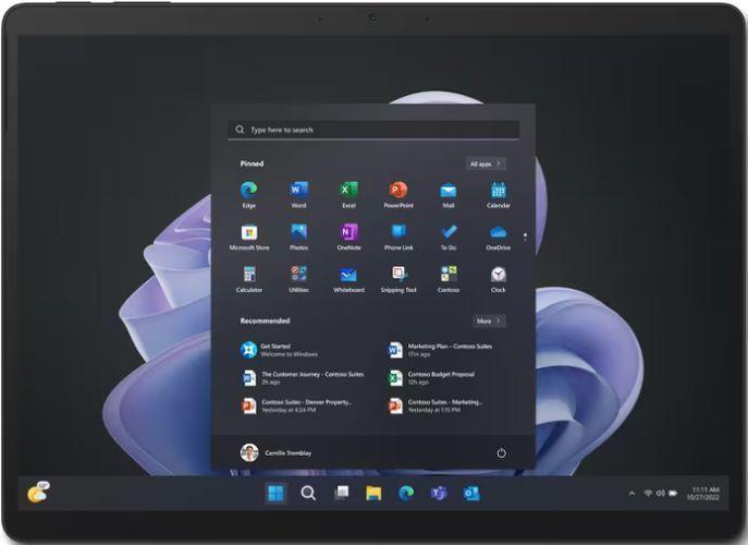 Microsoft Surface Pro 9 avec Signature Keyboard Cover et Slim Pen 2 reconditionné - Reebelo France