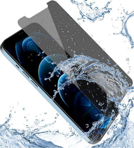 Nuglas (2 pièces) Protecteur d'écran en verre trempé anti-espion plat pour iPhone 12 mini reconditionné - Reebelo France
