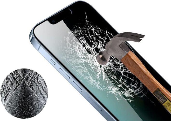 Nuglas (2pcs) Protecteur d'écran en verre trempé plat anti-espion pour iPhone 13 Pro Max reconditionné - Reebelo France