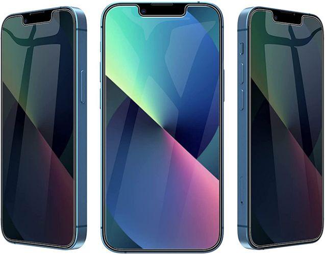 Nuglas (2pcs) Protecteur d'écran en verre trempé plat anti-espion pour iPhone 13 Pro Max reconditionné - Reebelo France
