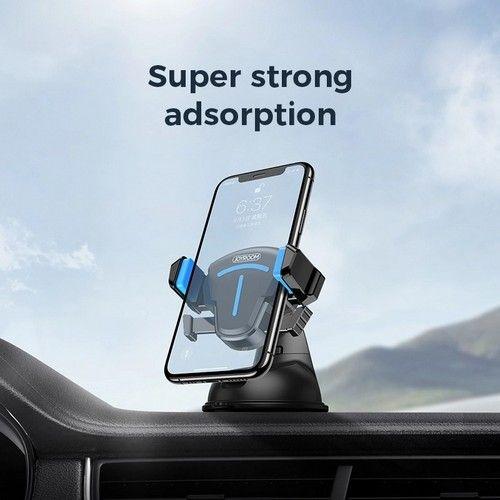 Joyroom Support Téléphone Rotatif à 360° Support Voiture Ventouse Tableau de Bord Noir Bleu Rouge Orange reconditionné - Reebelo France