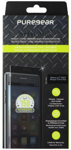 Protecteur d'écran en verre de confidentialité PureGear Steel 360 pour Apple iPhone 14 Plus/13 Pro Max reconditionné - Reebelo France