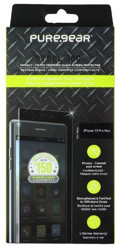 Protecteur d'écran en verre de confidentialité PureGear Steel 360 pour iPhone 13 Pro Max reconditionné - Reebelo France