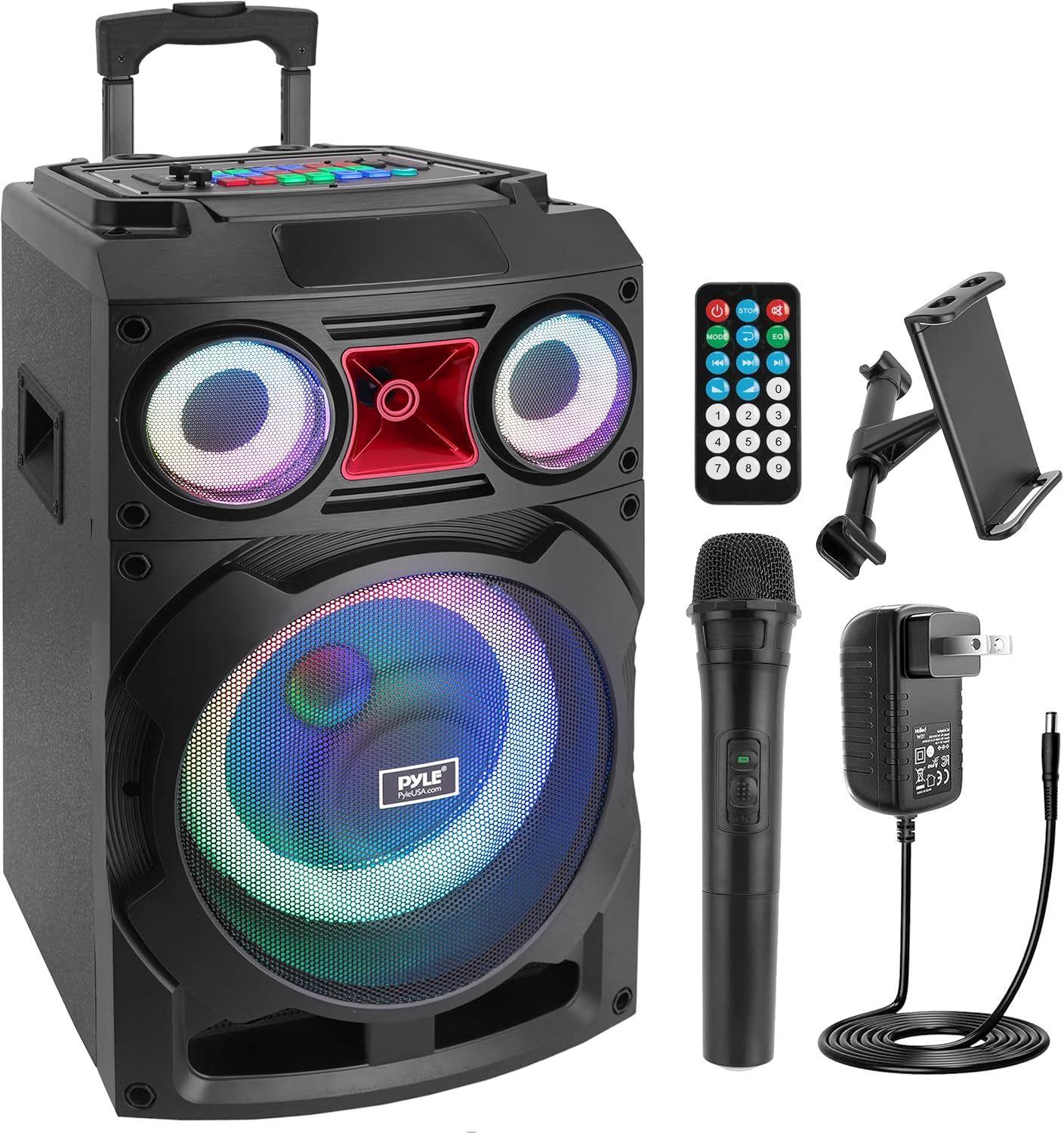 Système d'enceinte PA Bluetooth portable Pyle PHP210DJT reconditionné - Reebelo France