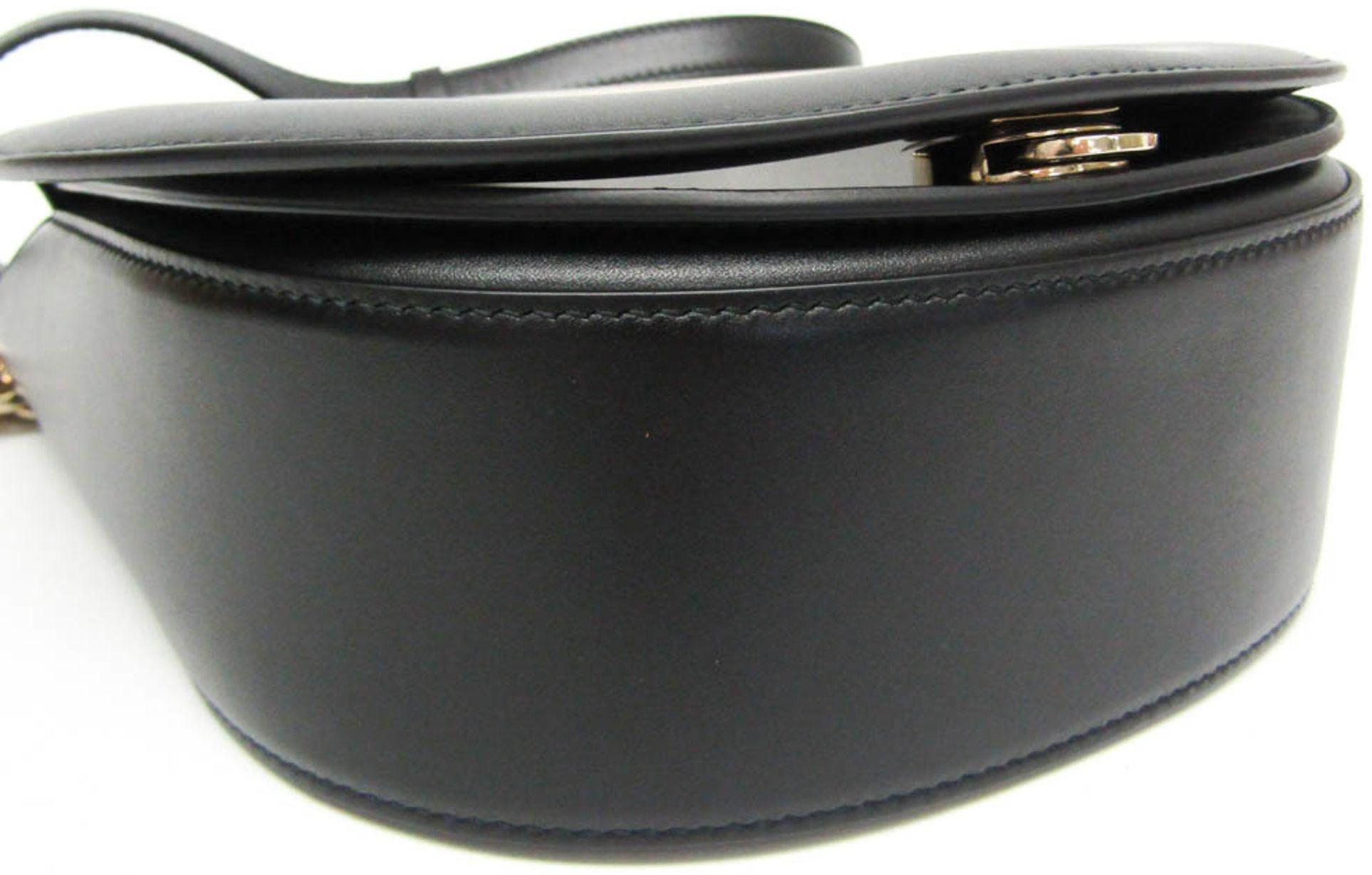 Salvatore Ferragamo Gancini Leather Handbag Shoulder Bag reconditionné - Reebelo France