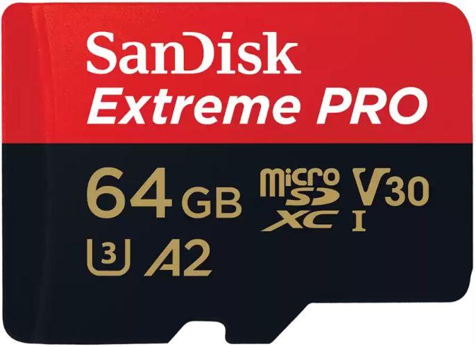 Carte MicroSD SanDisk Extreme PRO avec adaptateur (170 Mo/s) reconditionné - Reebelo France