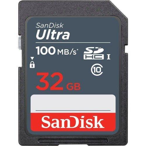SanDisk Ultra 32GB SDHC SDXC SD C10 Memory Card (100MB/s) reconditionné - Reebelo France