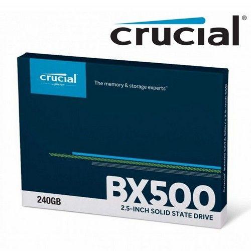 Crucial SSD 240GB BX500 Disque SSD interne pour ordinateur portable 2.5" SATA III 540MB/s reconditionné - Reebelo France