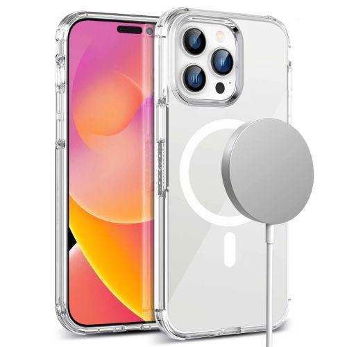 Coque de téléphone transparente Tough On avec MagSafe pour iPhone 14 Pro reconditionné - Reebelo France
