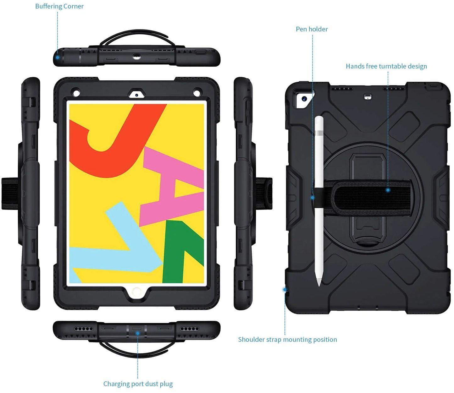 Coque Tough On pour iPad 10th Gen 10.9" Protection renforcée reconditionné - Reebelo France