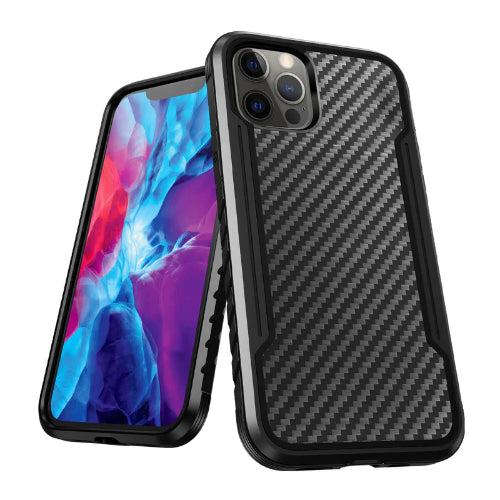 Coque Tough On Iron Shield en Fibre de Carbone pour iPhone 12/12 Pro reconditionné - Reebelo France