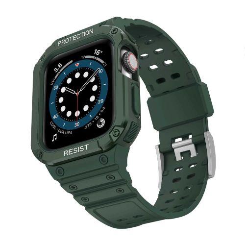 Bracelet de protection robuste Tough On avec boîtier pour Apple Watch 42/ 44/ 45mm reconditionné - Reebelo France