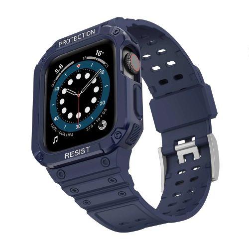 Bracelet de protection robuste Tough On avec boîtier pour Apple Watch 42/ 44/ 45mm reconditionné - Reebelo France