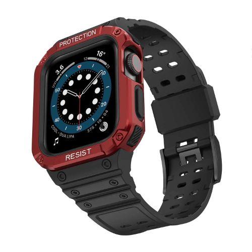 Bracelet de protection robuste Tough On avec boîtier pour Apple Watch 42/ 44/ 45mm reconditionné - Reebelo France
