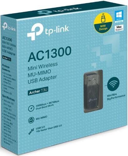 TP-Link (Archer T3U) Adaptateur USB sans fil MU-MIMO Mini AC1300 reconditionné - Reebelo France