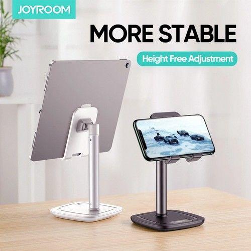 Support de bureau universel non réglable Joyroom pour tablette et téléphone, pour iPad iPhone, Blanc reconditionné - Reebelo France