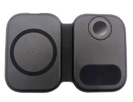 ZTECH Magnetic Folding 3-in-1 Fast Wireless Charging Station reconditionné - Reebelo France